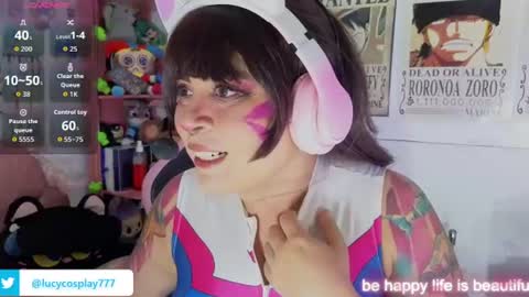 Lucycosplay777 online show from June 10, 2:44 am