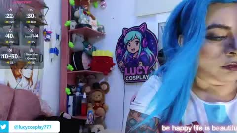 Lucycosplay777 online show from June 12, 10:40 pm