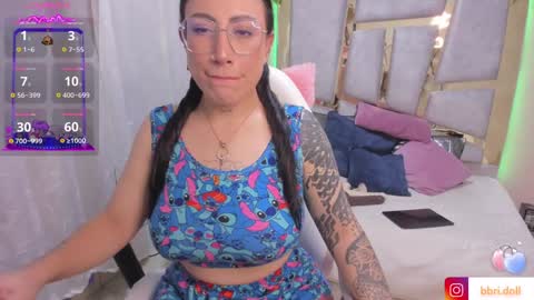 Snapshot of _briigite chatting on January 9, 7:10 am Angie Independent model online show from January 9, 7:10 am