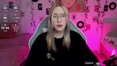 Sasha online show from October 29, 7:34 am