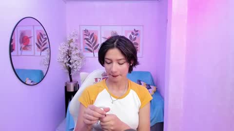 Snapshot of akaza_hakuji_ chatting on February 1, 12:16 pm Azaka online show from February 1, 12:16 pm
