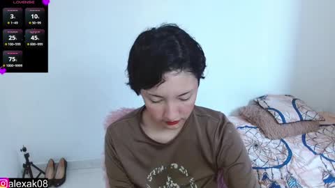 Snapshot of alexaa08 chatting on December 2, 12:28 pm Alexandra 3 online show from December 2, 12:28 pm