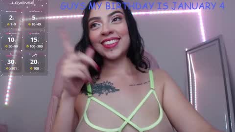 Alejandra online show from December 31, 8:34 pm