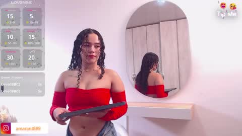 Snapshot of amaranta_f00x chatting on October 8, 12:53 pm Amaranta online show from October 8, 12:53 pm