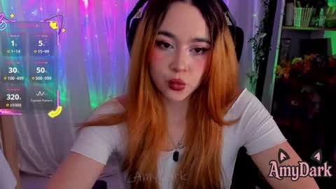 Snapshot of amydark chatting on October 6, 7:40 pm Amy online show from October 6, 7:40 pm