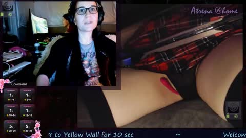 Snapshot of atrena chatting on October 12, 3:09 am Atrena online show from October 12, 3:09 am