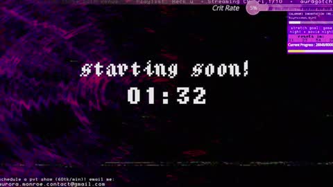 Snapshot of auragotchi chatting on January 10, 5:05 am Aurora Aura online show from January 10, 5:05 am