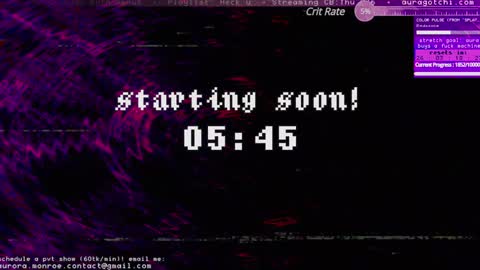 Snapshot of auragotchi chatting on February 3, 1:41 am Aurora Aura online show from February 3, 1:41 am