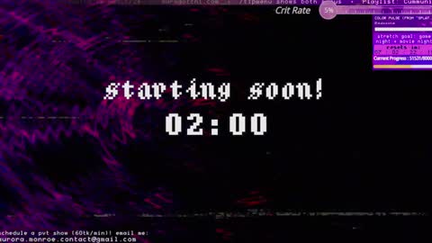 Snapshot of auragotchi chatting on January 25, 2:37 am Aurora Aura online show from January 25, 2:37 am