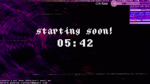 Snapshot of auragotchi chatting on January 12, 4:10 am Aurora Aura online show from January 12, 4:10 am