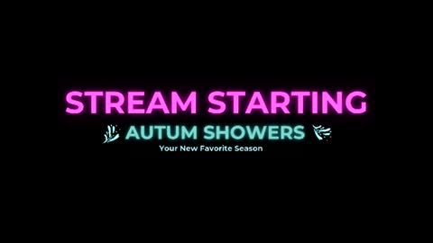 Autum Showers online show from July 1, 7:57 pm