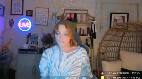 Beck the tongue online show from June 17, 2:24 am