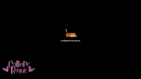 Snapshot of callioperogue chatting on October 3, 10:15 pm Calliope Rogue online show from October 3, 10:15 pm