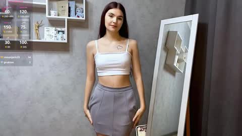 Snapshot of camienevius chatting on October 12, 12:18 pm Hello My name is Rina im new model here and little but shy but curious. online show from October 12, 12:18 pm