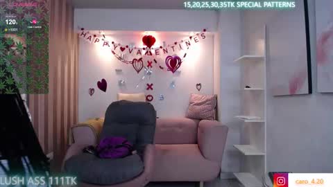 Snapshot of caro_fisher chatting on February 12, 11:20 pm Caro Fisher online show from February 12, 11:20 pm