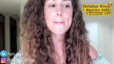 Snapshot of crazypaty chatting on October 16, 7:49 pm Patricia Lpez online show from October 16, 7:49 pm