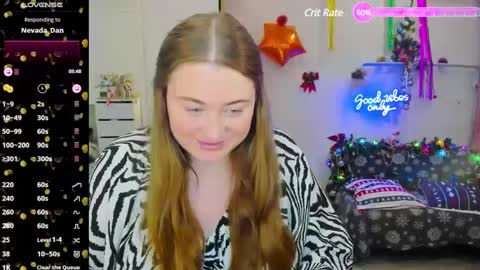 Snapshot of demure_soul chatting on December 13, 6:21 am Sophie online show from December 13, 6:21 am