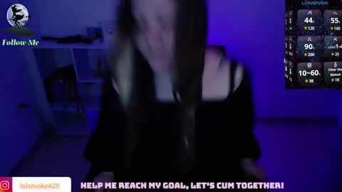 Snapshot of destroyall420 chatting on January 21, 5:38 am Lola Bdsm and fries online show from January 21, 5:38 am