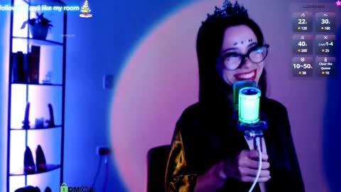 Snapshot of domgiirl chatting on December 14, 2:55 am Mistress online show from December 14, 2:55 am