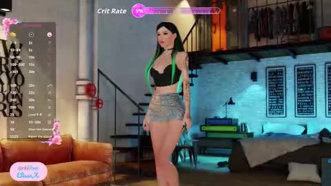 Snapshot of elissayum chatting on October 13, 8:22 pm Petite Yumi online show from October 13, 8:22 pm