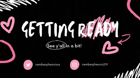 Snapshot of emberpheonixxx chatting on February 7, 3:34 am Ember Pheonixxx online show from February 7, 3:34 am