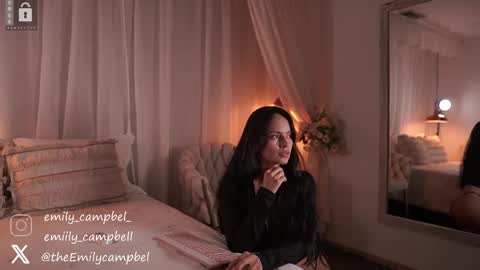 Snapshot of emiilycampbell chatting on February 19, 3:50 am Emily Campbell online show from February 19, 3:50 am