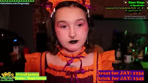   Jaywise Frogfoot  online show from October 30, 9:27 pm