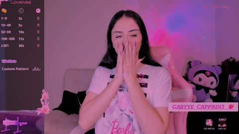 gabyye capprins online show from April 9, 1:19 am