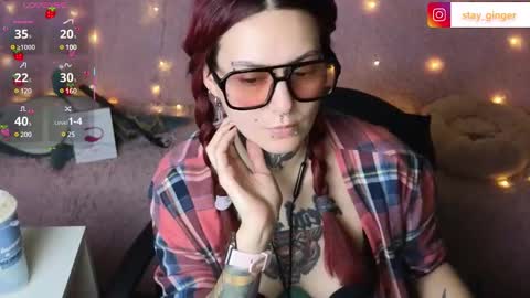 Ginger online show from February 10, 9:15 pm