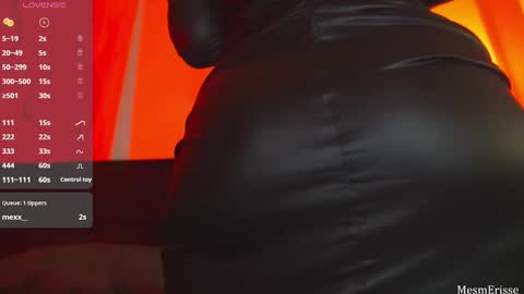 MesmErisse online show from December 11, 6:25 am