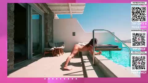 Hannah James online show from June 26, 8:10 pm
