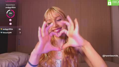 Hannie  online show from May 24, 8:52 pm