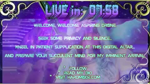 B0ne Daddy Bonesaw Real-Life College of Whispers Bard   mindfuck brainwash hypno cerebral sensual  online show from April 8, 8:11 pm