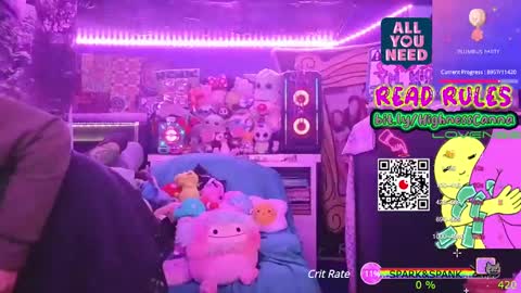 Snapshot of highnesscanna chatting on December 7, 1:40 pm HiGHNESS CANNA online show from December 7, 1:40 pm
