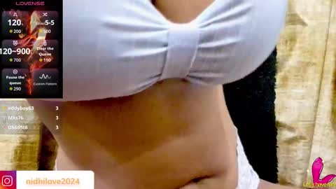 Snapshot of iamsomeone1234 chatting on October 13, 6:43 pm Iamnidhicam online show from October 13, 6:43 pm