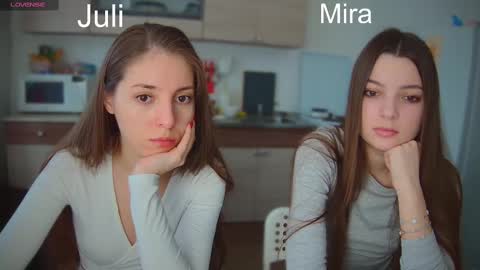 Julia and Mira online show from February 24, 10:46 am