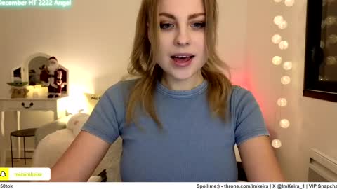 ImKeira online show from December 18, 7:41 pm