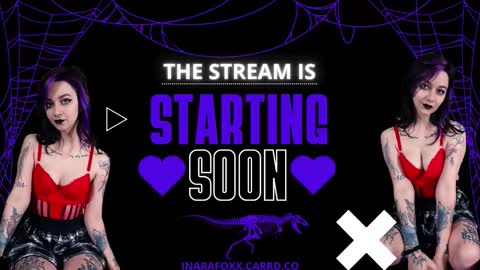 Inarafoxx online show from January 8, 2:59 am