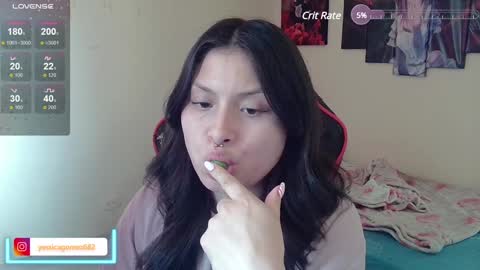 Snapshot of jessica_gomezz chatting on December 25, 9:54 pm Jessica gomez online show from December 25, 9:54 pm