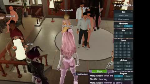 Snapshot of jstel chatting on October 3, 10:04 pm EleniGr online show from October 3, 10:04 pm