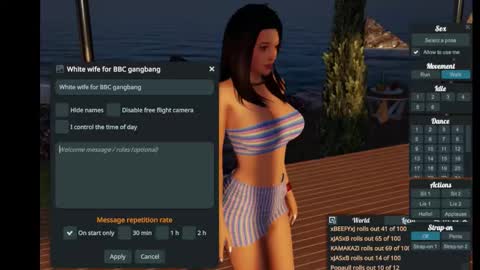 Snapshot of jstel chatting on October 18, 4:15 am EleniGr online show from October 18, 4:15 am