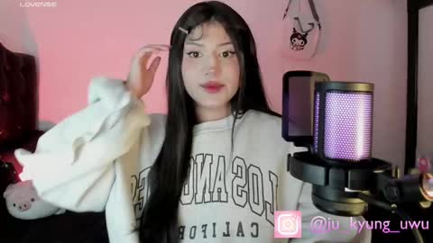 Snapshot of ju_kyung chatting on February 26, 6:08 am Ju Kyung online show from February 26, 6:08 am