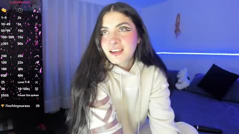 Snapshot of juanitablue chatting on March 5, 6:01 pm Blue online show from March 5, 6:01 pm