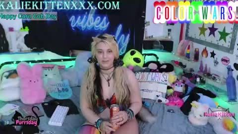 KalieKitten online show from June 11, 9:55 pm