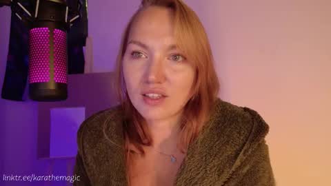 Snapshot of karathemagic chatting on October 3, 8:52 am I am here around 5am GMT karathemagic online show from October 3, 8:52 am