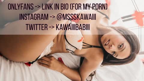 Snapshot of kawaiiibabiii chatting on January 17, 4:06 am Miss Kawaiii online show from January 17, 4:06 am