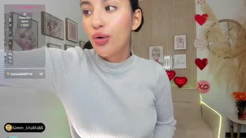 Snapshot of kimm_khalifa chatting on February 15, 5:50 pm Kim online show from February 15, 5:50 pm