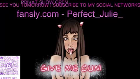  MY NAME IS JULIA  TO SEE MORE 18 CONTENT YOU CAN SUBSCRIBE TO  FANSLY -  online show from July 11, 2:33 am