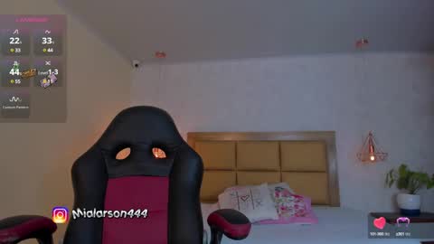 Snapshot of larsonmia chatting on March 6, 12:09 pm MIA online show from March 6, 12:09 pm