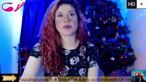Snapshot of laura_fountain_ chatting on January 3, 11:57 am weedcam Curly Laura OF    online show from January 3, 11:57 am